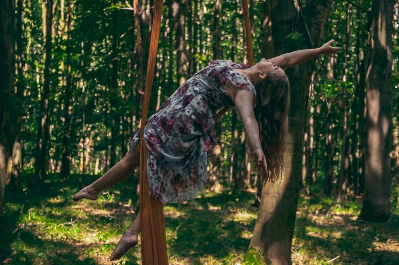 Závěsná akrobacie - KIDS začátečnici 